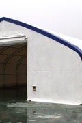 50′ WIDE DOUBLE TRUSS STORAGE BUILDINGS - with Standard 50X80X23 26.5 Oz PVC Cover | Sold by Uncle Wiener's Wholesale