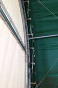 50′ WIDE DOUBLE TRUSS STORAGE BUILDINGS - with Standard 50X80X23 26.5 Oz PVC Cover | Sold by Uncle Wiener's Wholesale