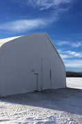 60′ WIDE DOUBLE TRUSS STORAGE BUILDINGS - with Standard 60X100X25 26.5 OZ PVC Cover | Sold by Uncle Wiener's Wholesale
