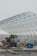 60′ WIDE DOUBLE TRUSS STORAGE BUILDINGS - with Standard 60X100X25 26.5 OZ PVC Cover | Sold by Uncle Wiener's Wholesale