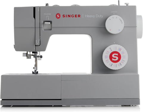 Singer Sewing Machine, Metal Plastic, Grey, Heavy Duty