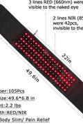 660nm 850nm Therapy Belt LED Red Light Infrared Light Beauty Salon Pulse Therapy Device - with | Sold by Uncle Wiener's Wholesale