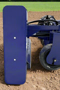 72" hydraulic soil conditioner attachment on a skid steer
Remote-controlled drum system with carbide teeth
Side view of skid steer soil conditioner in action
Soil prep tool for seedbeds and landscaping
Durable construction of 72-inch soil conditioner