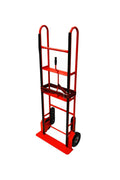 750 lb Appliance Hand Truck Dolly – 2 - Wheel Steel Moving Cart with Strap, 7.5" Rubber Wheels – SKU 2893484 - with | Sold by Uncle Wiener's Wholesale