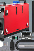 “8KW diesel air heater with remote and install kit”

“Portable 12V low-noise diesel heater with fuel tank”

“Self-contained RV diesel air heating unit”