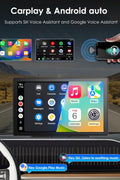 9" Carplay Screen for Car, Portable Car Stereo with Wireless Carplay & Android Auto, 4K Dash Cam, 1080P Camera, GPS Navigation, Voice Control,Portable Car Radio with 128GB SD Card AHD Rear Camera - with | Sold by Uncle Wiener's Wholesale