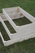 3-tier wooden raised garden bed on lawn
Step-style cedar planter box for vegetables and herbs
Easy-to-assemble elevated garden bed with tiered design

Outdoor wooden planter with 3 levels for home gardening
Spacious planter box for backyard flower and herb gardens
Durable raised bed for patio vegetable planting