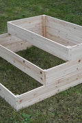 3-tier wooden raised garden bed on lawn
Step-style cedar planter box for vegetables and herbs
Easy-to-assemble elevated garden bed with tiered design

Outdoor wooden planter with 3 levels for home gardening
Spacious planter box for backyard flower and herb gardens
Durable raised bed for patio vegetable planting