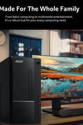 Acer Aspire TC - 1770 - UR11 Desktop | 13th Gen Intel Core i5 - 13400 10 - Core Processor | 8GB 3200MHz DDR4 | 512GB M.2 2280 PCIe Gen 4 SSD | SD Card Reader | Intel Wi - Fi 6E AX211 | Windows 11 Home,Black - with | Sold by Uncle Wiener's Wholesale