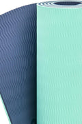 adidas Double Sided Yoga Mats - 6mm - with Blue/Mint | Sold by Uncle Wiener's Wholesale