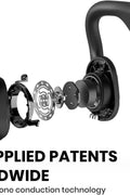 AfterShokz OpenMove Wireless Bone Conduction Open - Ear Bluetooth Headphones Includes Pack - with | Sold by Uncle Wiener's Wholesale