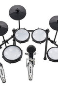 Alesis Nitro Max 8 - Piece Electronic Drum Set With Bluetooth and BFD Sounds Black - with <B>Dimensions (Overall):</B> 12.5 inches (H) x 21.75 inches (W) x 37.5 inches (D) | Sold by Uncle Wiener's Wholesale