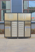 All - Steel Heavy - Duty Workbench Tool Cabinets | 16 & 32 Drawer Garage Storage - with 32 Drawers | Sold by Uncle Wiener's Wholesale