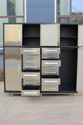 All - Steel Heavy - Duty Workbench Tool Cabinets | 16 & 32 Drawer Garage Storage - with 32 Drawers | Sold by Uncle Wiener's Wholesale