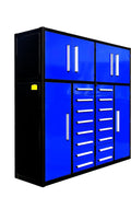 All - Steel Heavy - Duty Workbench Tool Cabinets | 16 & 32 Drawer Garage Storage - with 32 Drawers | Sold by Uncle Wiener's Wholesale