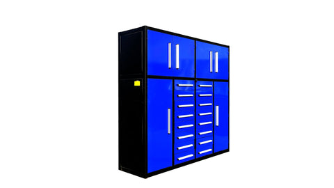 All - Steel Heavy - Duty Workbench Tool Cabinets | 16 & 32 Drawer Garage Storage - with 32 Drawers | Sold by Uncle Wiener's Wholesale