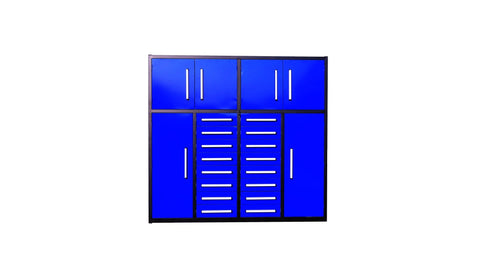 All - Steel Heavy - Duty Workbench Tool Cabinets | 16 & 32 Drawer Garage Storage - with 32 Drawers | Sold by Uncle Wiener's Wholesale