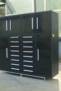 All - Steel Heavy - Duty Workbench Tool Cabinets | 16 & 32 Drawer Garage Storage - with 32 Drawers | Sold by Uncle Wiener's Wholesale