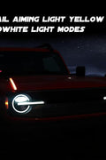 Amber Trail Hood Turn Signal Light for Ford Bronco 2021 - 2024 - LED Aluminum Alloy Replacement Handle Light Accessory for 2/4 - Door Models - with | Sold by Uncle Wiener's Wholesale