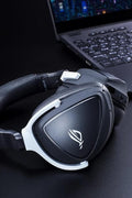 ASUS ROG Delta S Wireless Gaming Headset, Black, 50mm Drivers, AI Beamforming Mic, Low - Latency Bluetooth, USB - C, 3 Hours of Use, IPX4 Water Resistance - with | Sold by Uncle Wiener's Wholesale