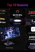 ASUS ROG Strix 27” 1440P USB - C Curved HDR Gaming Monitor (XG27WCMS) - QHD, 280Hz, 1ms, Fast VA, Extreme Low Motion Blur Sync, FreeSync Premium, DisplayWidget, Tripod Socket, AI Gaming, 3yr Warranty - with | Sold by Uncle Wiener's Wholesale