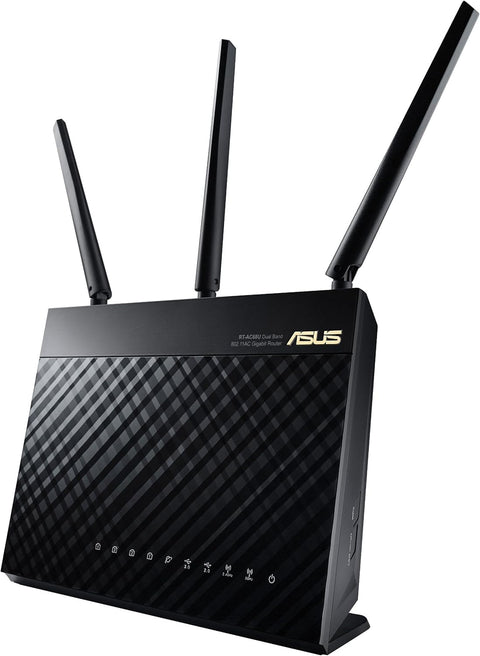 Asus RT - AC68U Wireless AC1900 Dual - Band Gigabit Router - with | Sold by Uncle Wiener's Wholesale