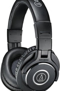 Audio - Technica ATH - M40x Professional Studio Monitor Headphone, Black (AUD ATHM40X) - with ATH - M40X | Sold by Uncle Wiener's Wholesale
