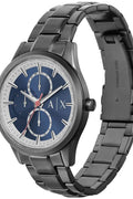 A|X Armani Exchange Men's Quartz Multifunction Gunmetal Stainless Steel Watch 42mm - Gray - with Gray | Sold by Uncle Wiener's Wholesale