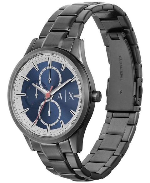 A|X Armani Exchange Men's Quartz Multifunction Gunmetal Stainless Steel Watch 42mm - Gray - with Gray | Sold by Uncle Wiener's Wholesale