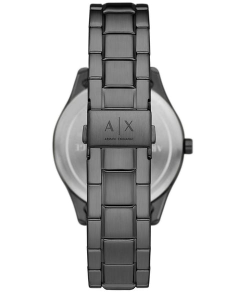 A|X Armani Exchange Men's Quartz Multifunction Gunmetal Stainless Steel Watch 42mm - Gray - with Gray | Sold by Uncle Wiener's Wholesale