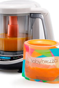 Baby Brezza One Step Baby Food Maker Deluxe - Cooker and Blender in One to Steam and Puree Baby Food for Pouches - Make Organic Food for Infants and Toddlers - Set Includes 3 Pouches and 3 Funnels - with | Sold by Uncle Wiener's Wholesale