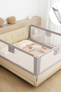 BabyAlly Bed Rail for Toddlers, Foldable Bed Rails Quick Assembly for King Size Bed, Height Adjustable Bed Rail Guard with Steady U - Shape Base for Toddlers, Baby, Kids (2 Sides 78.7"+1 Side 74.8'') - with | Sold by Uncle Wiener's Wholesale