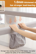 BabyAlly Bed Rail for Toddlers, Foldable Bed Rails Quick Assembly for King Size Bed, Height Adjustable Bed Rail Guard with Steady U - Shape Base for Toddlers, Baby, Kids (2 Sides 78.7"+1 Side 74.8'') - with | Sold by Uncle Wiener's Wholesale
