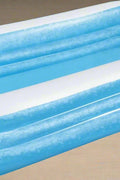 Bestway inflatable rectangular paddling pool with family inside

Top-down view of Bestway blue inflatable pool

Inflatable pool on grass with children playing

Side angle of Bestway pool showing two air chambers

Dimensions of Bestway family pool

Family enjoying inflatable pool in the backyard

Rectangular Bestway paddling pool setup outdoors