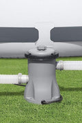 Bestway Flowclear Pool Pump – Powerful & Efficient Filtration System (Gray) 58511 - with | Sold by Uncle Wiener's Wholesale