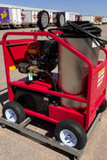 Blue Viper 4000 PSI Hot Water Pressure Washer – 15HP Gas Engine, Diesel Burner, Electric Start (SKU: YS4000) - Industrial Hot Water Pressure Washer – Gas Engine, Diesel Burner with | Sold by Uncle Wiener's Wholesale