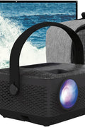 Core Innovations HD Portable Home Theater Projector Bundle with Carrying Bag and 100" Screen - with | Sold by Uncle Wiener's Wholesale
