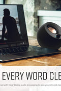 Creative Pebble V3 Minimalistic 2.0 USB - C Desktop Speakers with USB Audio, Clear Dialog Enhancement, Bluetooth 5.0, 8W RMS with 16W Peak Power, USB - A Converter Included (Black) - with | Sold by Uncle Wiener's Wholesale