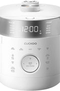 CUCKOO CRP - LHTR1009F | rice cooker 10 Cup (Uncooked) Twin Pressure Induction Heating Cooker | 16 Menu Options: High/Non - Pressure Steam & More, Stainless Steel Inner Pot, Made in Korea | White - Renewed - with White | Sold by Uncle Wiener's Wholesale