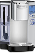 Cuisinart Coffee Maker, Single Serve 72 - Ounce Reservoir Coffee Machine, Programmable Brewing & Hot Water Dispenser, Stainless Steel, SS - 10P1,Silver - with | Sold by Uncle Wiener's Wholesale