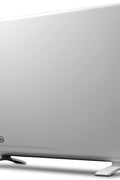 De'Longhi Convector Panel Heater, Full Room Quiet 1500W, Freestanding / Easy Install Wall Mount, LED Digital Display, Adjustable Thermostat, Timer, Eco Energy Saving Mode, White, Slim Style HCX9115ECA - with | Sold by Uncle Wiener's Wholesale