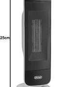 De'Longhi HFX65V15CA Tower Ceramic Fan Heater, Gray - with | Sold by Uncle Wiener's Wholesale