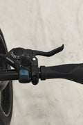 Deviant 26 inch fat tire bike side view on beach
Close-up of Shimano gear and disc brakes
All-terrain mountain bike with wide tires
Fat bike for snow, sand, and trails - Deviant 26 inch