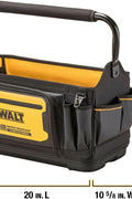 DEWALT Tool Tote, Open Top Tool Bag, 20" x 10" (DWST560106) - with No Color | Sold by Uncle Wiener's Wholesale