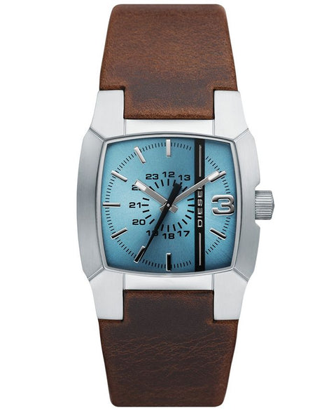 Diesel Men's Cliffhanger Brown Leather Strap Watch, 36mm - Brown - with Brown | Sold by Uncle Wiener's Wholesale