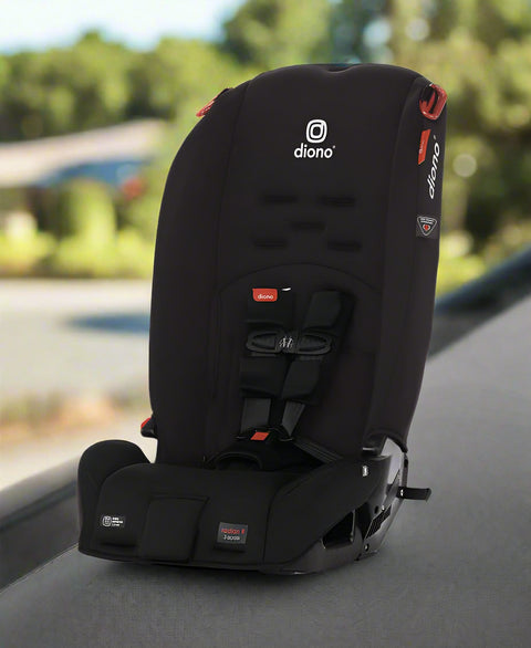 Diono Radian 3R Convertible Car Seat & Booster in Black – rear-facing, forward-facing, and booster modes