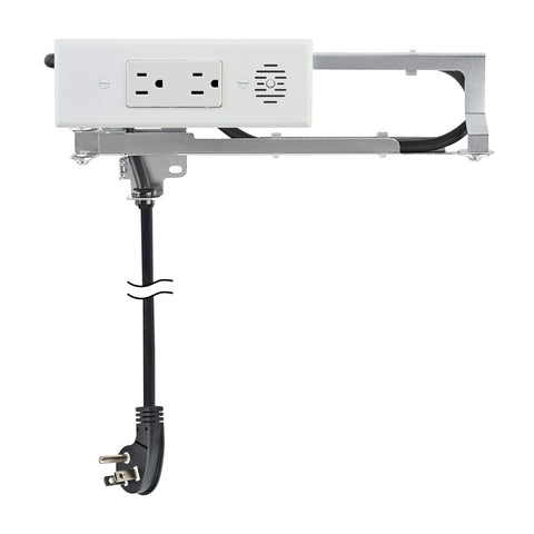 Docking Drawer Blade in - Drawer Outlet, Integrated Safety Shutoff, (2) 15 amp AC, White - with | Sold by Uncle Wiener's Wholesale