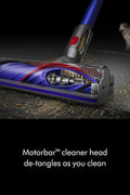 Dyson V11 Origin Cordless Vacuum, Nickel/Blue, scratches on the handle - with | Sold by Uncle Wiener's Wholesale