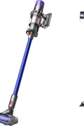 Dyson V11 Origin Cordless Vacuum, Nickel/Blue, scratches on the handle - with | Sold by Uncle Wiener's Wholesale