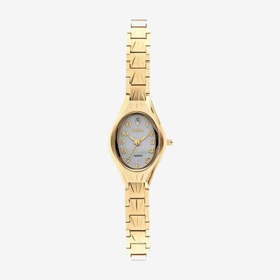 Elgin Womens Gold Tone Bracelet Watch Eg9759 - with 9 (inch) L, 6 (inch) W, 3 (inch) H | Sold by Uncle Wiener's Wholesale